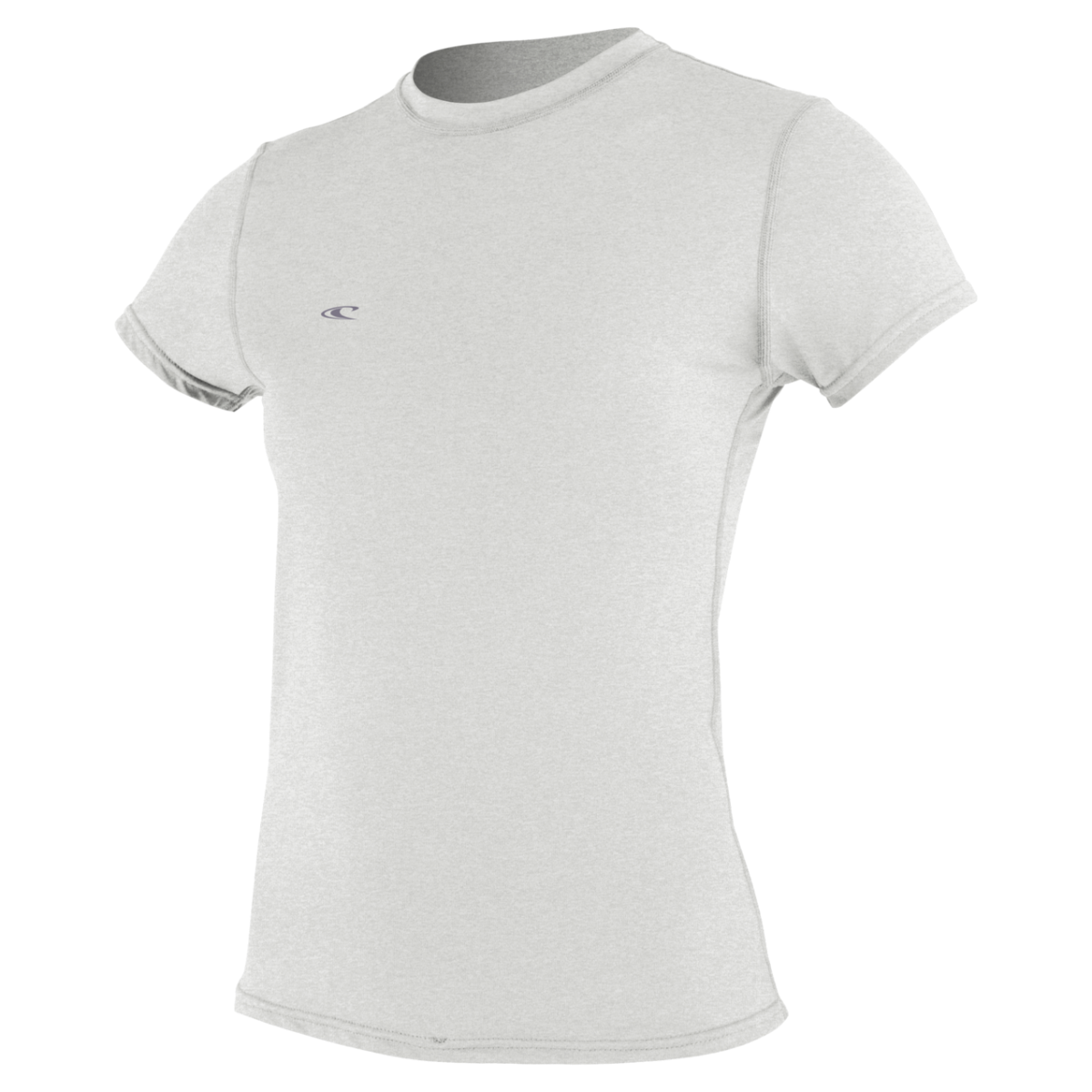 O'Neill Womens Trvlr Hybrid Short Sleeve Sun Shirt (Small) SAMPLE - Overcast