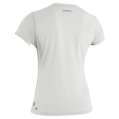O'Neill Womens Trvlr Hybrid Short Sleeve Sun Shirt (Small) SAMPLE - Overcast