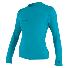 O'Neill Trvlr Hybrid Womens Long Sleeve Sun Shirt - Turquoise