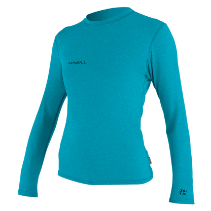 O'Neill Trvlr Hybrid Womens Long Sleeve Sun Shirt - Turquoise