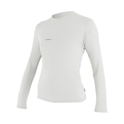 O'Neill Womens Trvlr Hybrid Long Sleeve Sun Shirt (Small) SAMPLE - Overcast