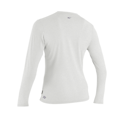 O'Neill Womens Trvlr Hybrid Long Sleeve Sun Shirt (Small) SAMPLE - Overcast