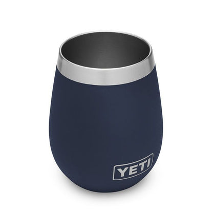 Yeti Rambler 10oz Wine Tumbler In Navy
