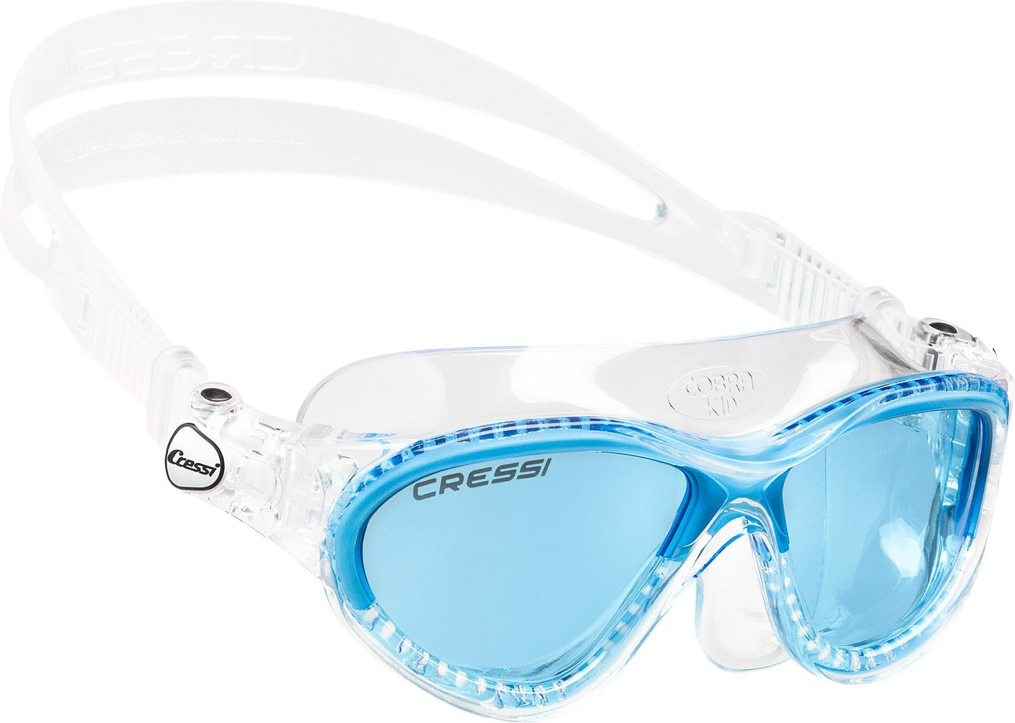 Cressi Mini Cobra Kids Blue Lens Goggles
