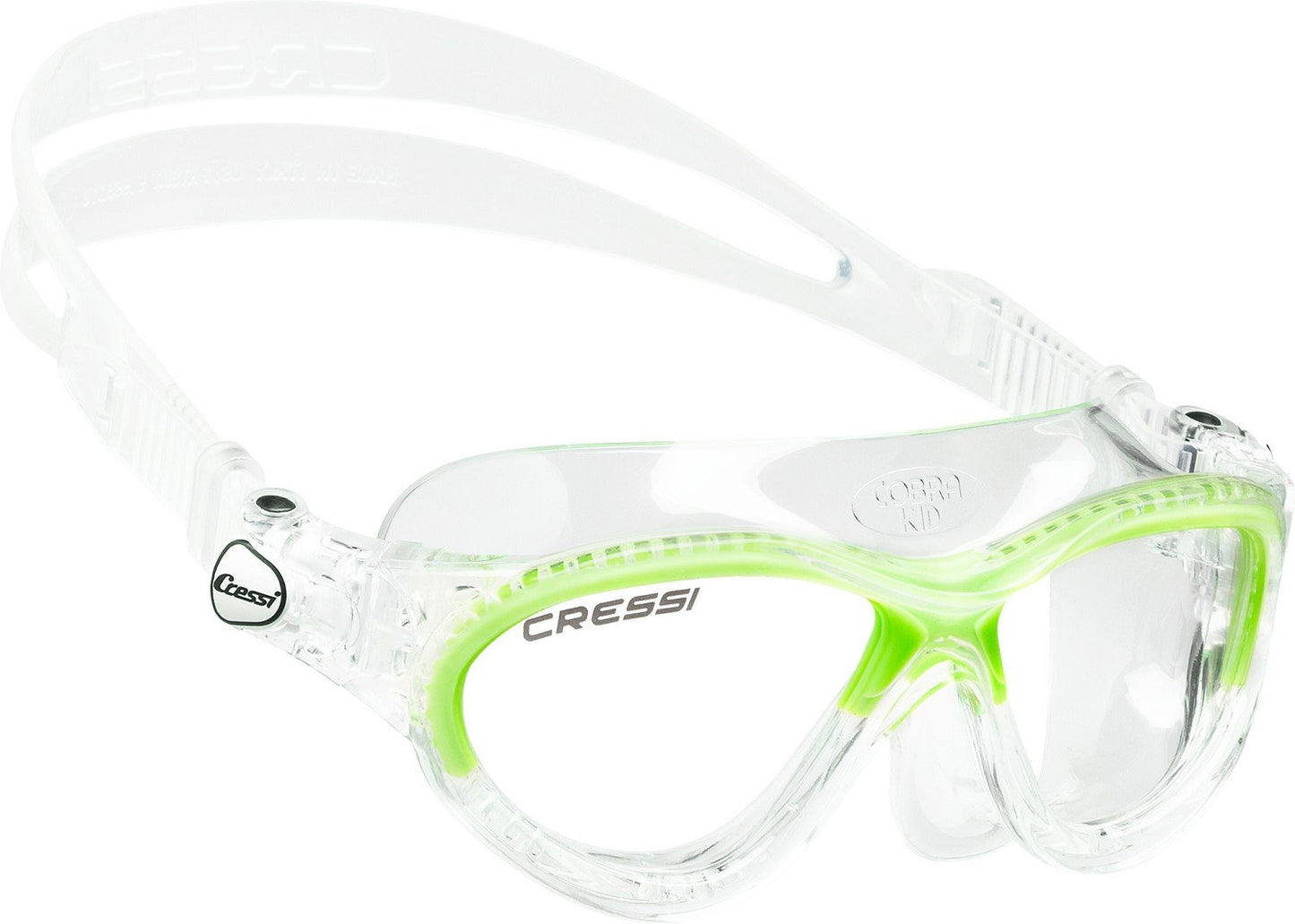 Cressi Mini Cobra Kids Goggles - Green