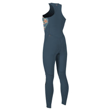 O'Neill Women's Bahia 1.5mm Front Zip Sleeveless Summer Wetsuit 2025 - Copenblu / Painted Tropics