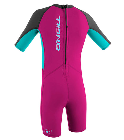 O'Neill Toddlers 2mm Reactor Girls Shorty Wetsuit 2017