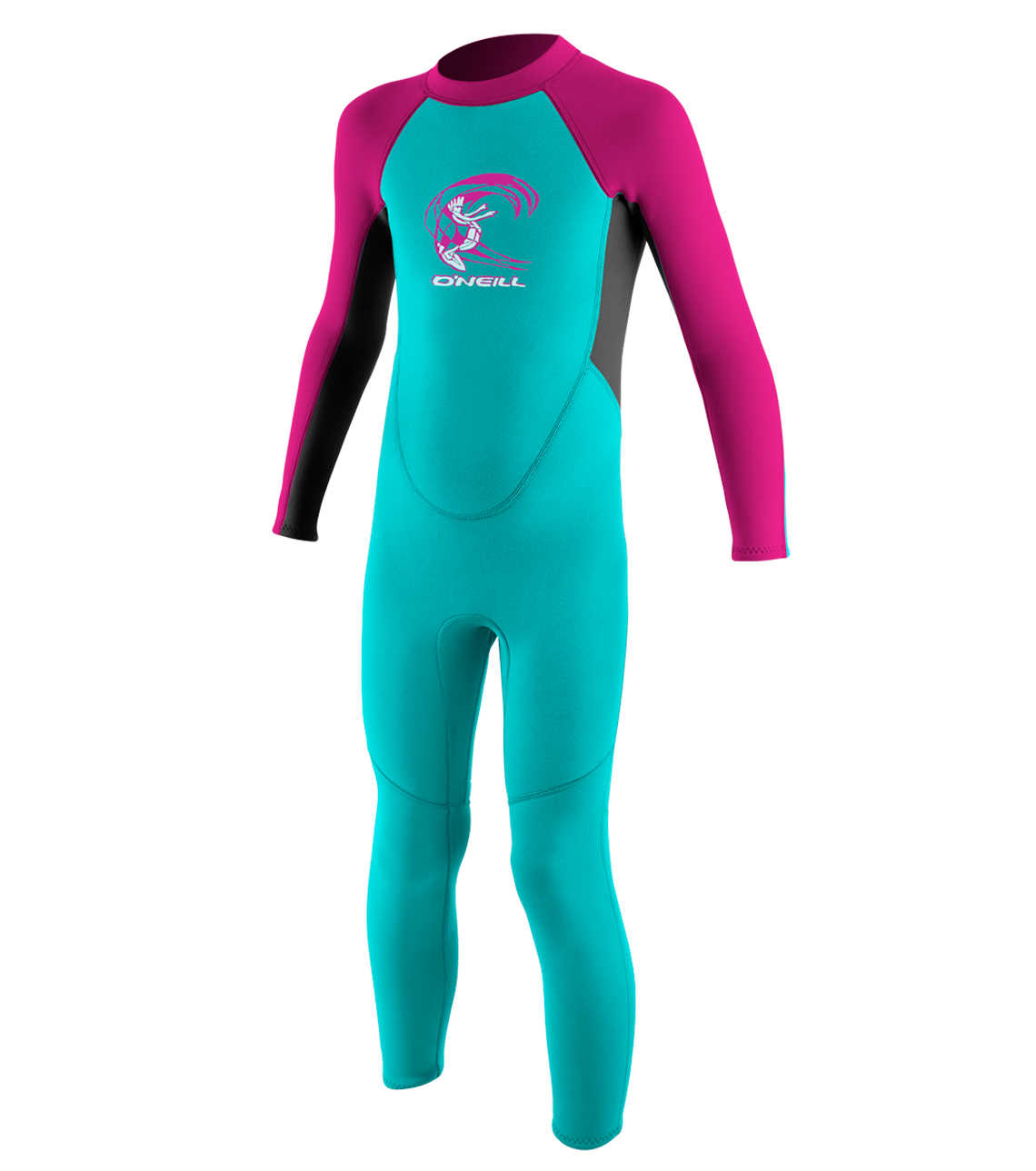 O'Neill Toddlers 2mm Reactor Girls Full Wetsuit 