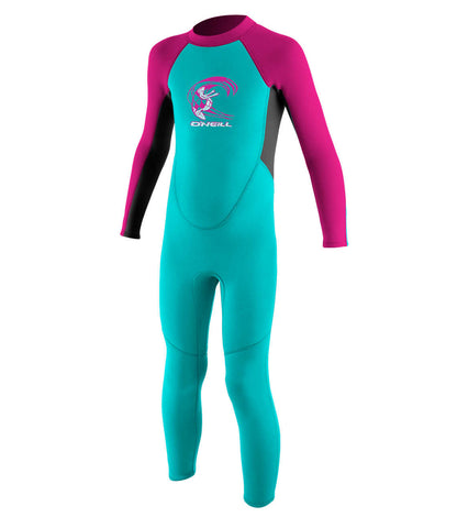 O'Neill Toddlers 2mm Reactor Girls Full Wetsuit 