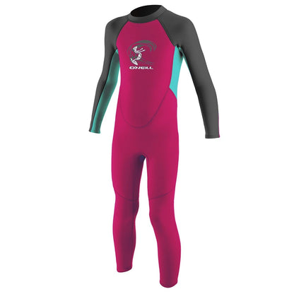 O'Neill Reactor 2mm Girls Toddler Wetsuit