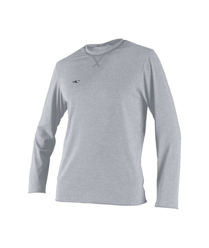 O'Neill Trvlr Hybrid Long-Sleeved Sun Shirt in Smoke
