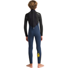 C Skins NuWave Legend 4/3mm Kids Back Zip Wetsuit 2025 - Bluestone/Black/Multi