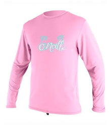 O'Neill Toddlers Skins Long Sleeve Girls Rash Tee