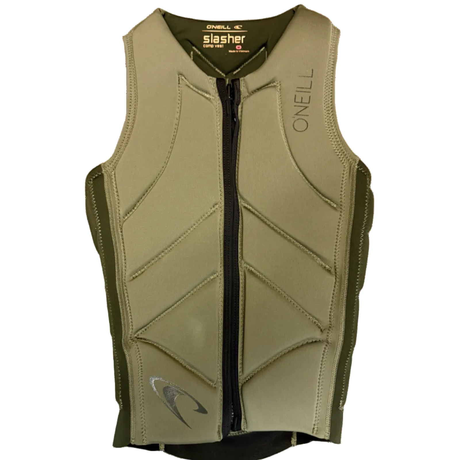 O'Neill Slasher Mens Comp Vest - Army/Ranger