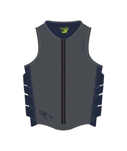 O'Neill Slasher Comp Impact Vest in Graphite/Abyss