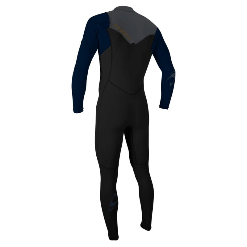 O'Neill Hammer 3/2mm Chest Zip Summer Wetsuit 2026 - Black / Abyss / Graphite