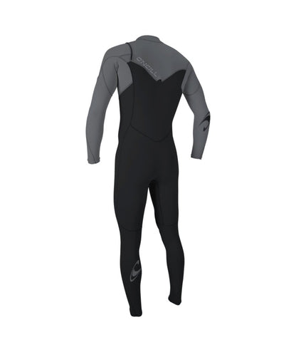 O'Neill Hammer 3/2mm Chest Zip Summer Wetsuit 2026 - Tempered Steel / Smoke