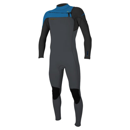 O'Neill Hammer 3/2mm Chest Zip Summer Wetsuit in Graphite/Black/Ocean