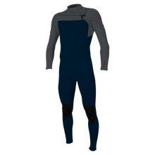 O'Neill Hammer 3/2mm Mens Chest Zip Summer Wetsuit - Abyss / Graphite