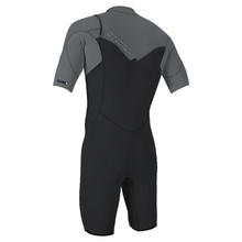 O'Neill Hammer 2mm Men's Chest Zip Shorty 2026 - Tempered Steel / Smoke