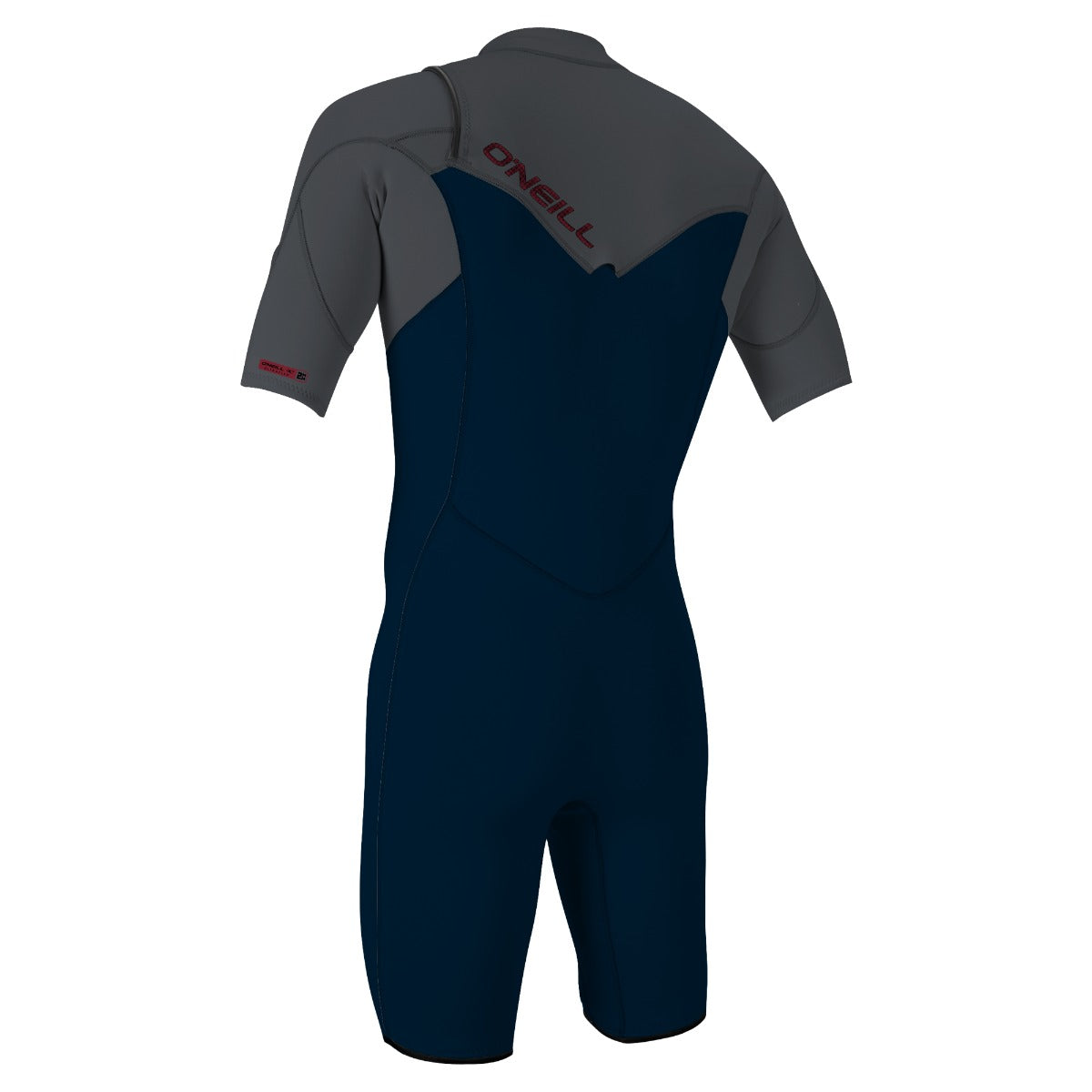 O'Neill Hammer 2mm Chest Zip Summer Shorty Wetsuit 2025 - Abyss / Graphite