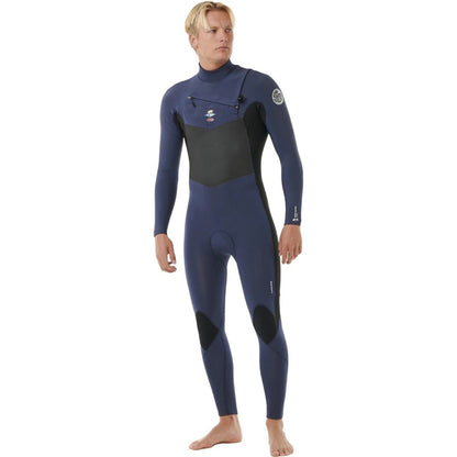 Rip Curl Dawn Patrol 5/3mm Chest Zip Men's Wetsuit 2025 - Dark Navy