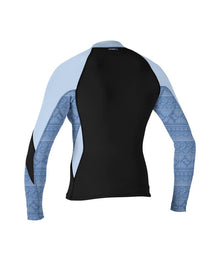 O'Neill Womens Bahia 1/0.5mm Full-Zip Jacket - Black / Surf Abstract / Chambray Blue