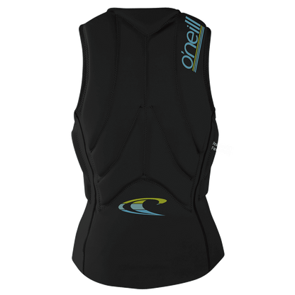 O'Neill Womens Slasher Wind Vest (UK 10) SAMPLE  - Black/Black/Black