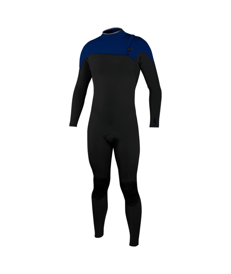 O'Neill Hyperfreak Comp 3/2mm Zipless Summer Wetsuit 2026 - Black / Twilight Blue
