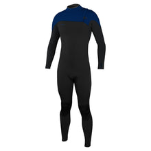O'Neill Hyperfreak Comp 4/3mm Zipless Wetsuit in Black / Twilight Blue