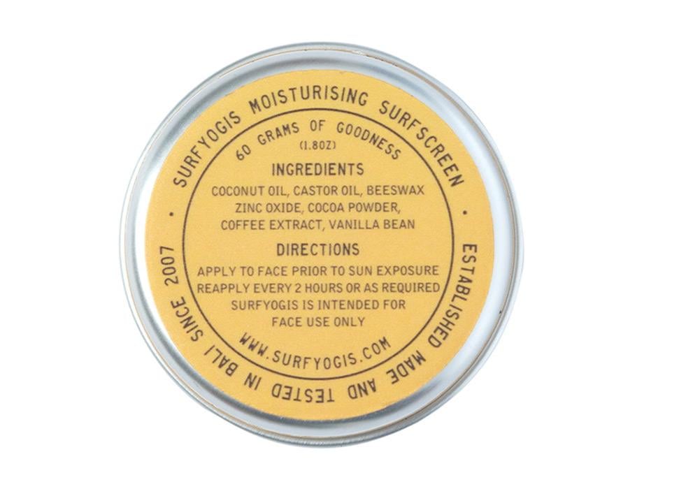 Surfyogis Natural Surfscreen Zinc 60g - Original