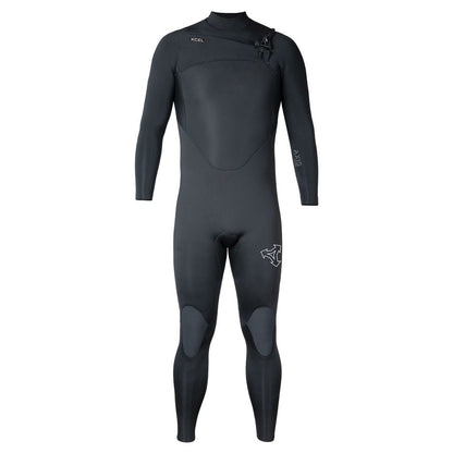 Xcel Axis Ocena Chest Zip 5/4mm Winter Wetsuit 2026 - Black