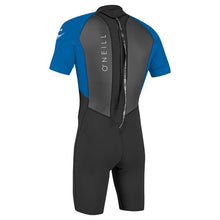O'Neill Reactor 2 2mm Back Zip Shorty Wetsuit 2025 - Black / Ocean