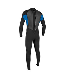 O'Neill Youth Reactor-2 3/2mm Back Zip Summer Wetsuit 2026 - Black / Ocean