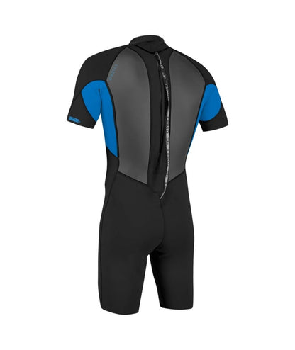 O'Neill Youth Reactor-2 2mm Back Zip Shorty 2026 - Black / Ocean