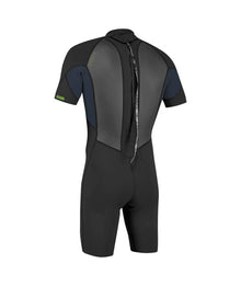 O'Neill Youth Reactor-2 2mm Back Zip Shorty 2026 - Black / Light Aqua