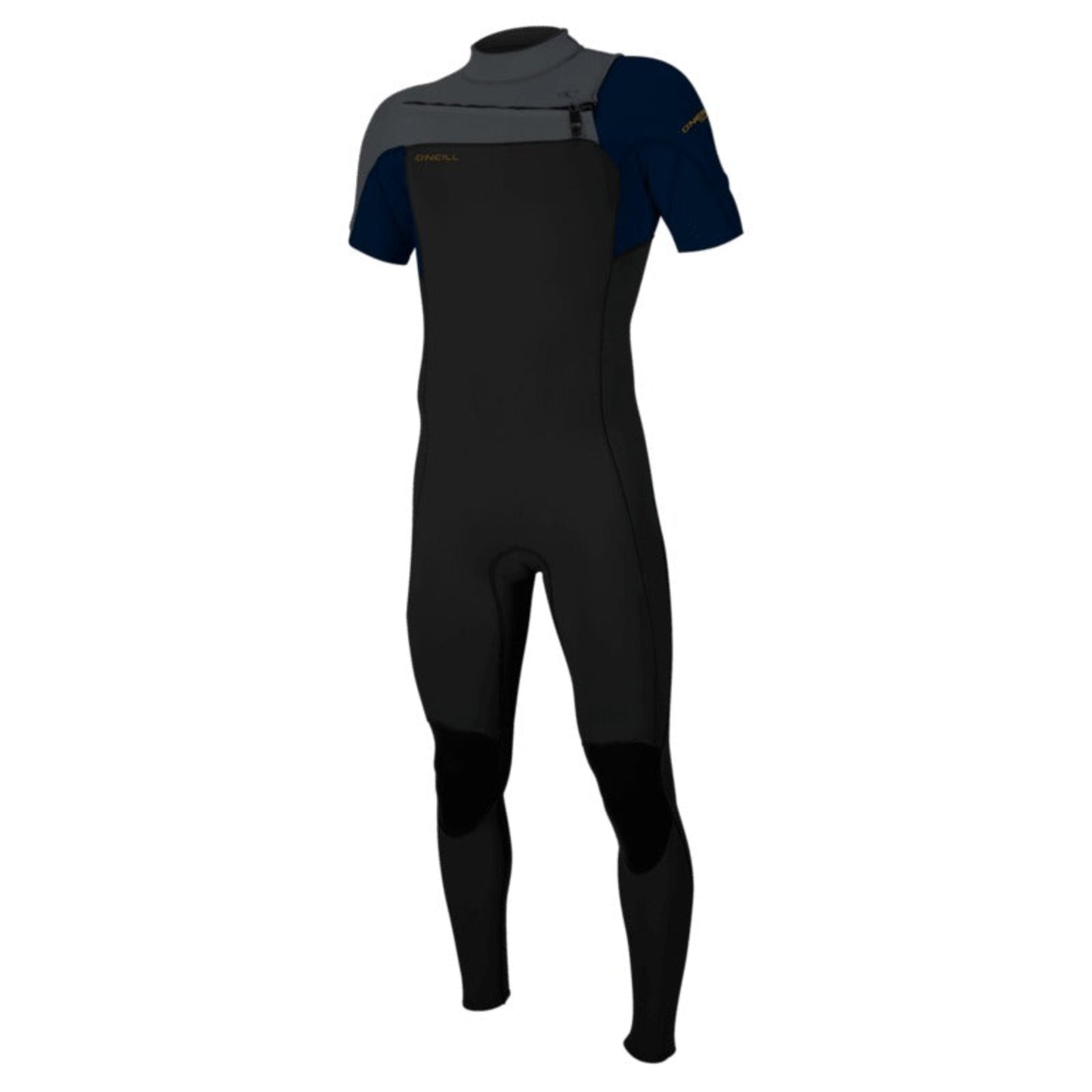 O'Neill Hammer 2mm Chest Zip S/S Wetsuit (Medium) SAMPLE  - Black/Abyss/Graphite