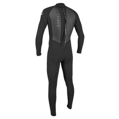 O'Neill Reactor II 5/3mm Mens Back Zip Winter Wetsuit - Black - Back