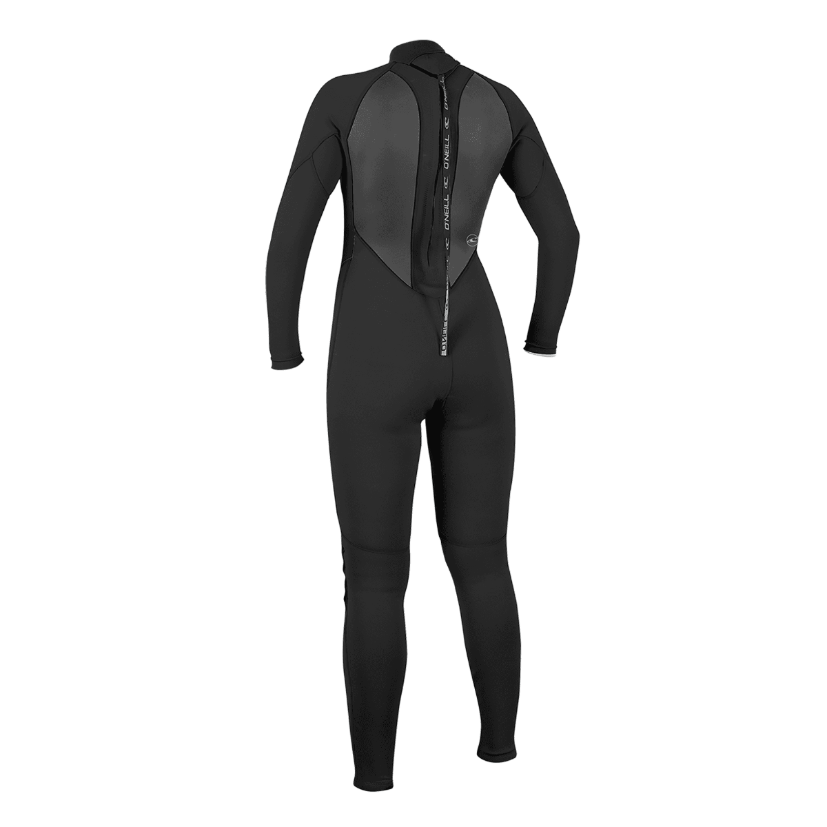 O'Neill Reactor II 5/3mm Womens Back Zip Winter Wetsuit - Black - Back