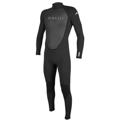 O'Neill Reactor II 5/3mm Youth Back Zip Winter Wetsuit - Black - Front