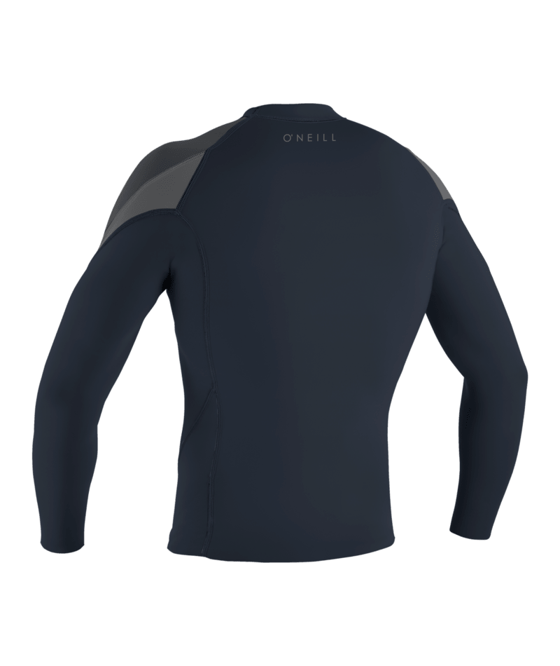 O'Neill Reactor-2 1.5mm Mens Long Sleeve Wetsuit Top - Slate/Graphite/Smoke