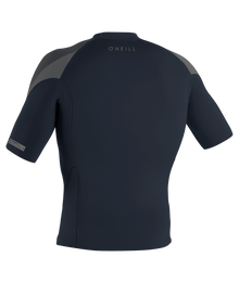 O'Neill Reactor-2 1mm Short Sleeve Wetsuit Top - Slate/Graphite/Smoke