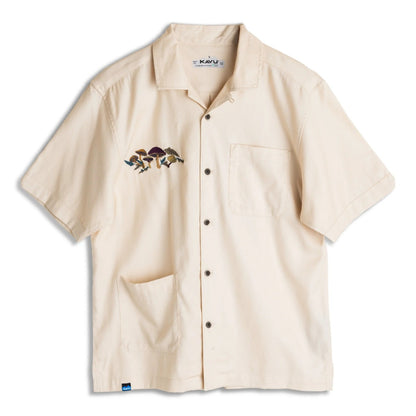Kavu Bay Beach Mens Shirt in Sandshell