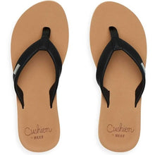 Reef Baja Sands Womens Flip Flops - Black/Tan