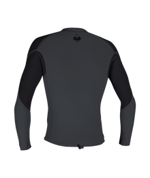 O'Neill Hyperfreak 1.5mm Mens Long Sleeve Wetsuit Top - Tempered Steel/Graphite