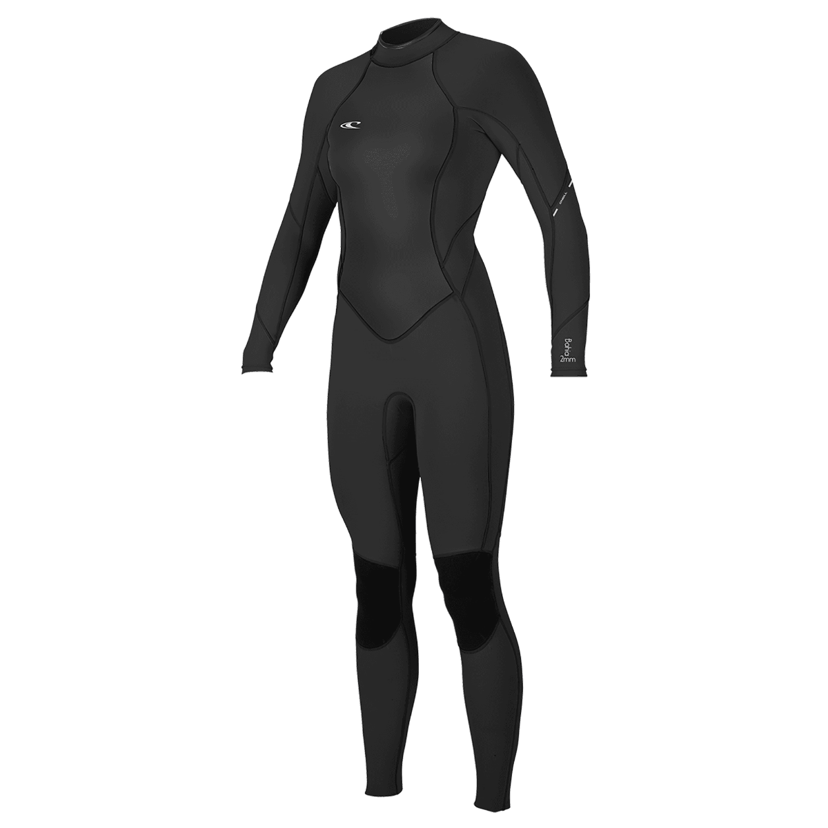 O'Neill Bahia 3/2mm Womens Back Zip Wetsuit - Black