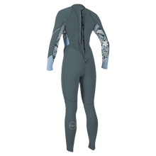 O'Neill Bahia 3/2mm Women's Back Zip Summer Wetsuit 2025 -Shade / Palmeno Tropical / Faded Denim