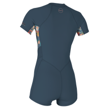 O'Neill Bahia 2/1mm Women's Front Zip Shorty 2025 - Copenblu / Painted Tropics