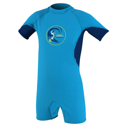 O'Neill Toddler O'Zone UV Spring Suit in Sky/Navy/Lime