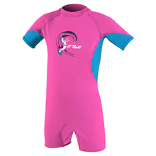 O'Neill Toddler O'Zone UV Spring Suit in Berry/Sky/White